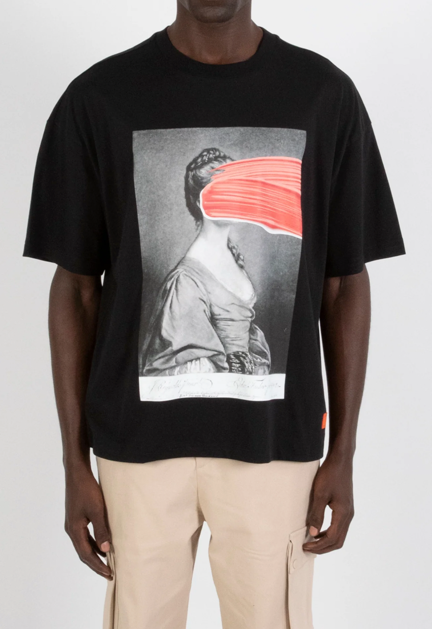 T-SHIRT BLURRED VISION BLACK