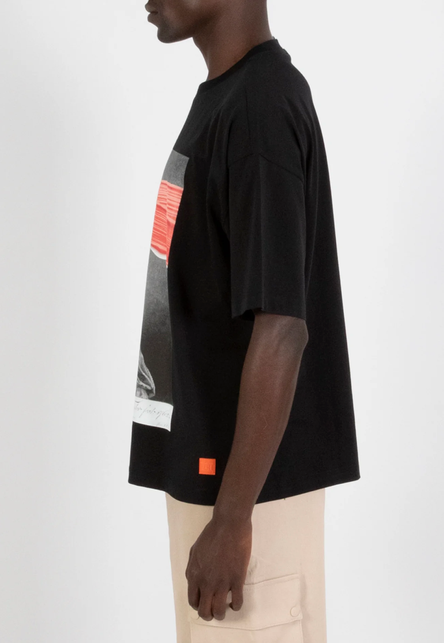 T-SHIRT BLURRED VISION BLACK