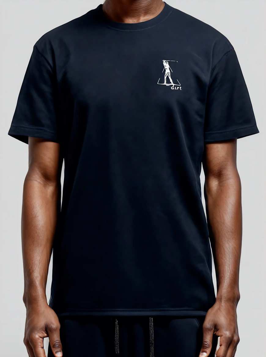 GOLF BALLER T-SHIRT - FRONT OF.