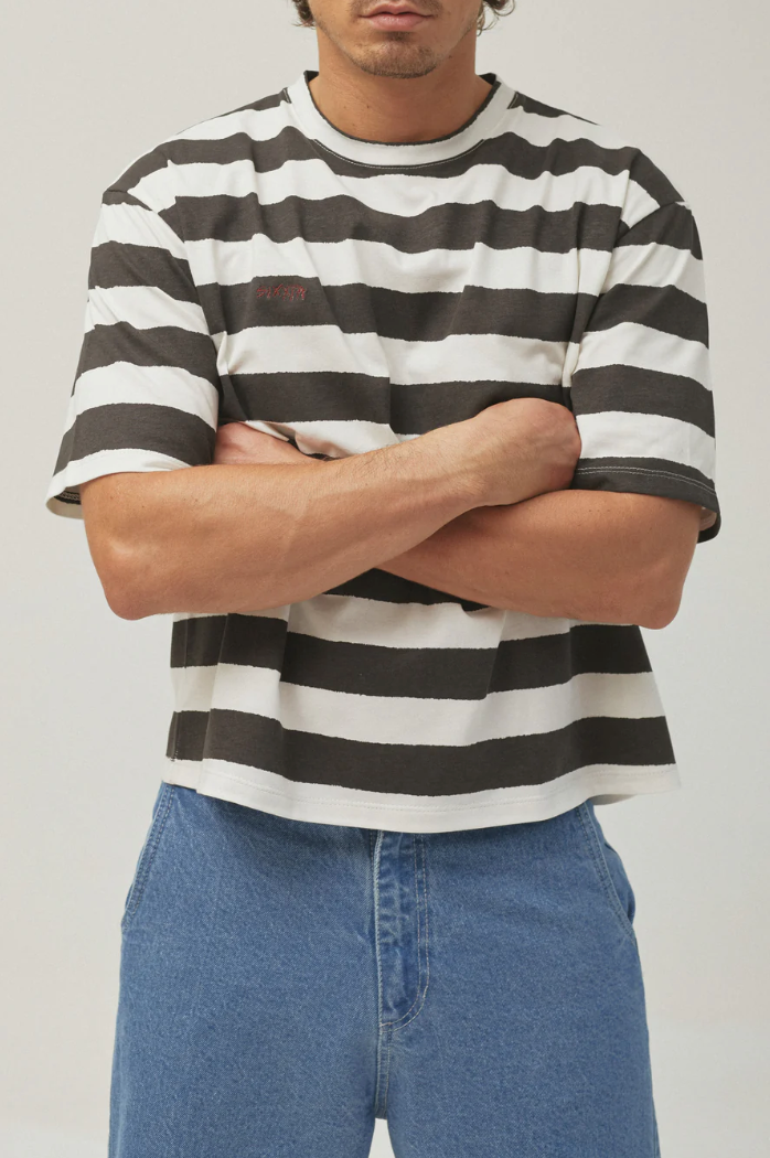 SIXXTA STRIPES ICONIC T-SHIRT - FRONT OF