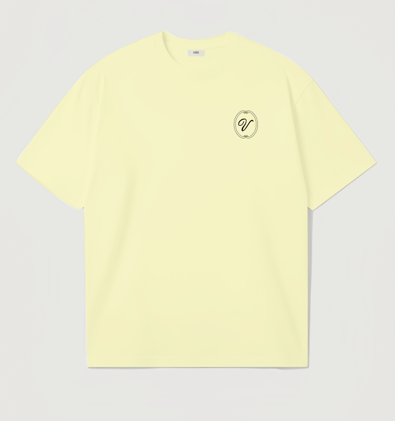 CLUB DEL SOLE CAMISETA YELLOW BUTTER VIST - FRONT OF