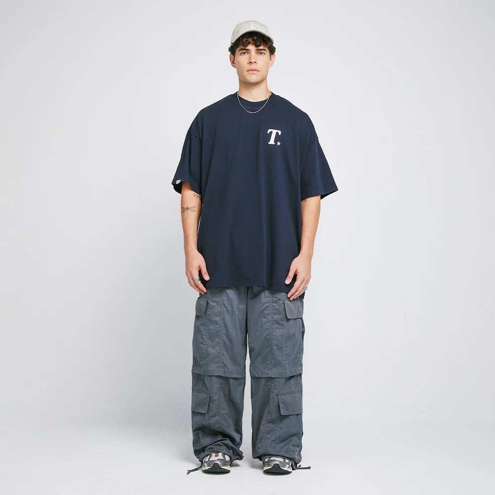 T-SHIRT THE JOURNEY OVERSIZED DARK BLUE