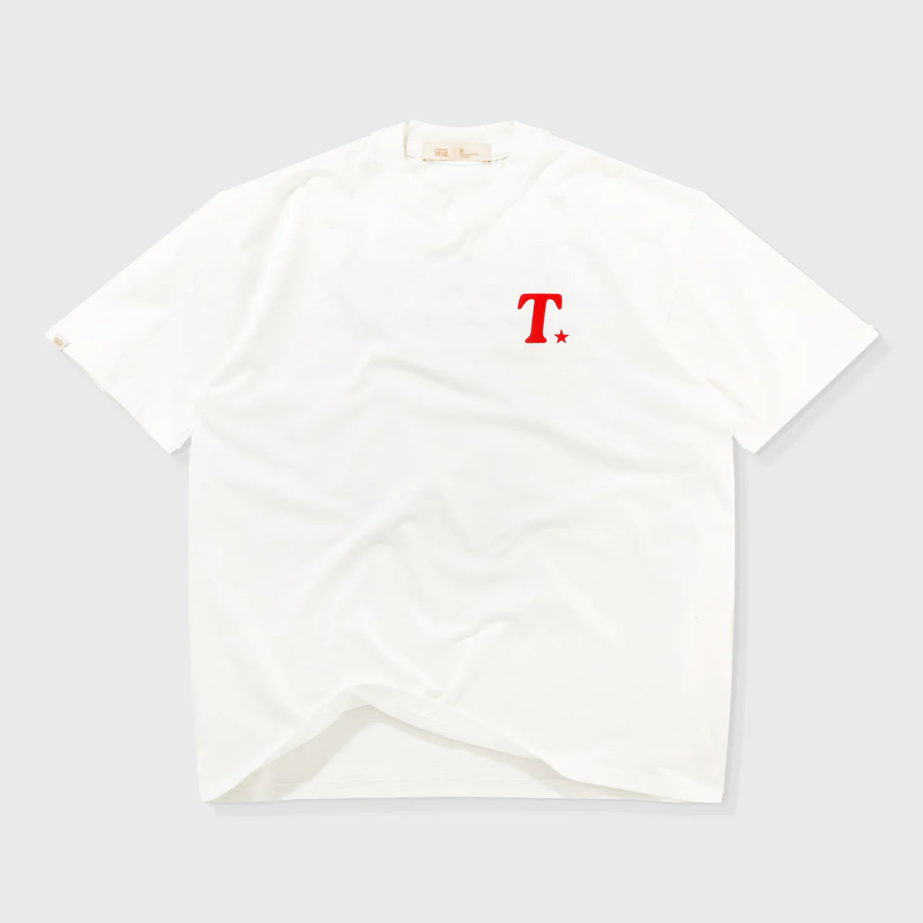T-SHIRT THE JOURNEY OVERSIZED CREAM - FRONT OF