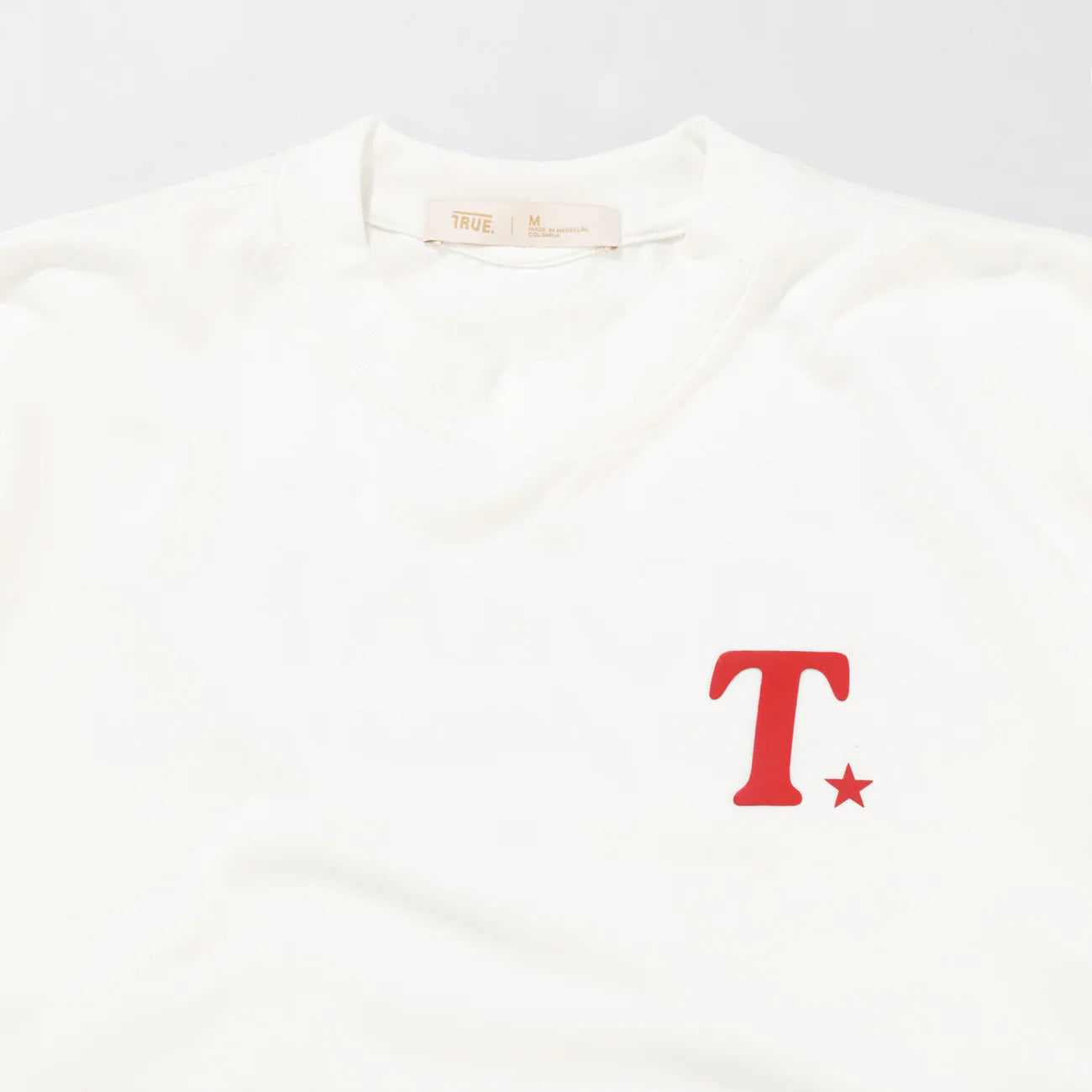T-SHIRT THE JOURNEY OVERSIZED CREAM - FRONT OF