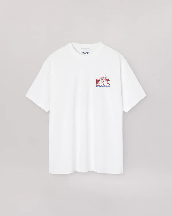 T-SHIRT THE END WHITE
