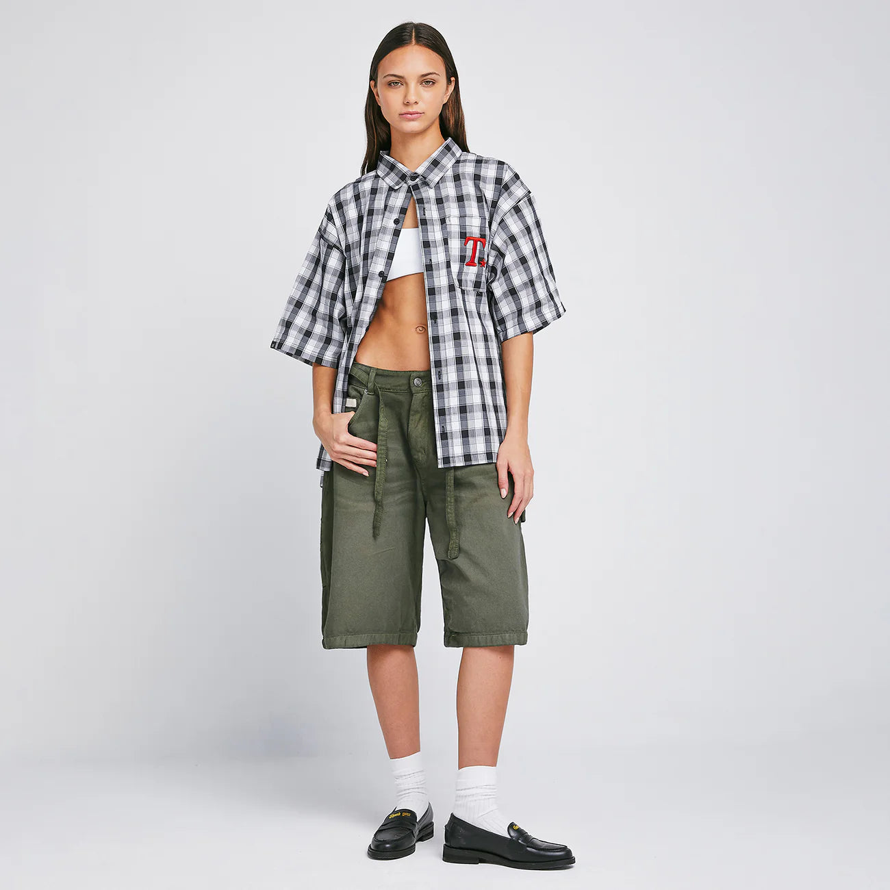 CAMISA THE JOURNEY PLAID SHIRT DARK GRAY