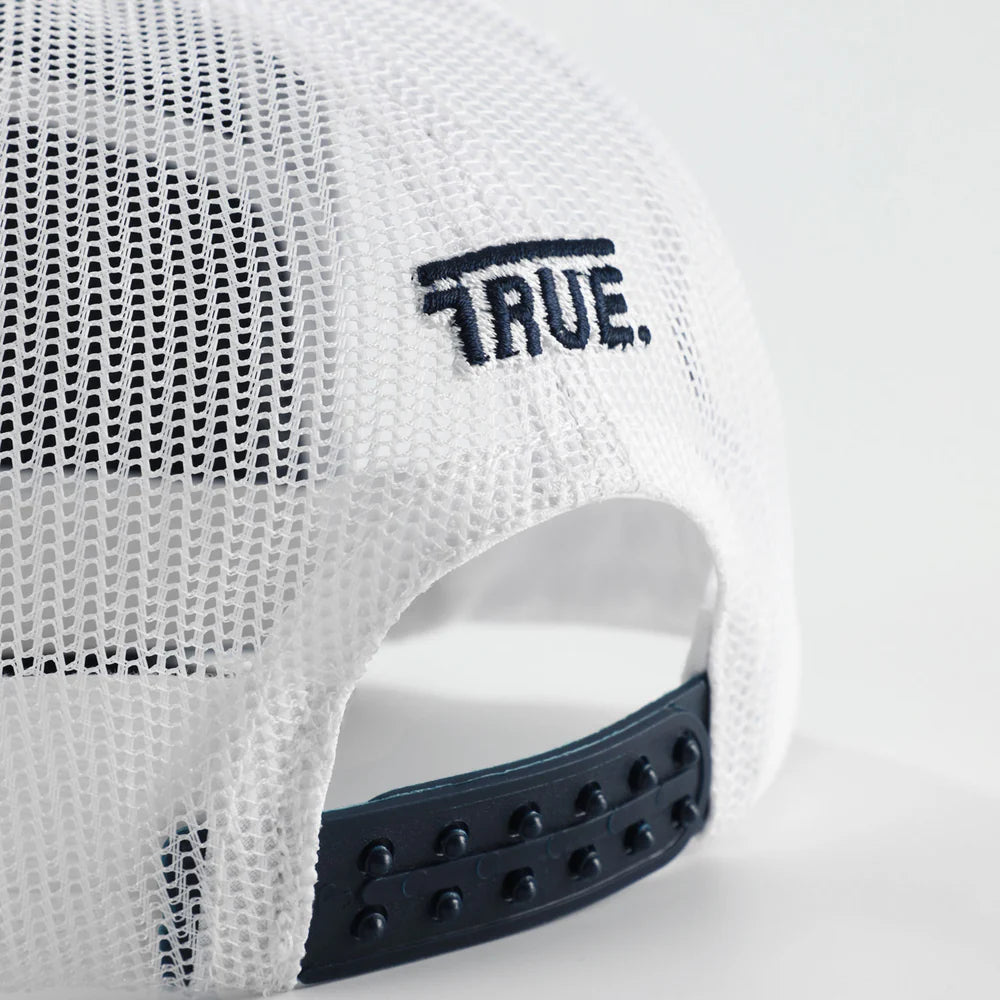 GORRA TRUE LOUNGE GOLFER NAVY BLUE - FRONT OF.