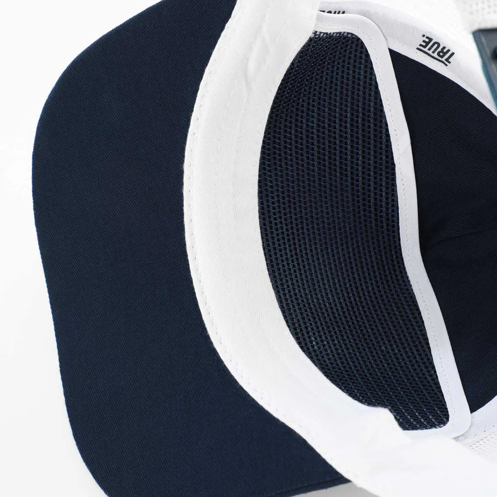 GORRA TRUE LOUNGE GOLFER NAVY BLUE - FRONT OF.