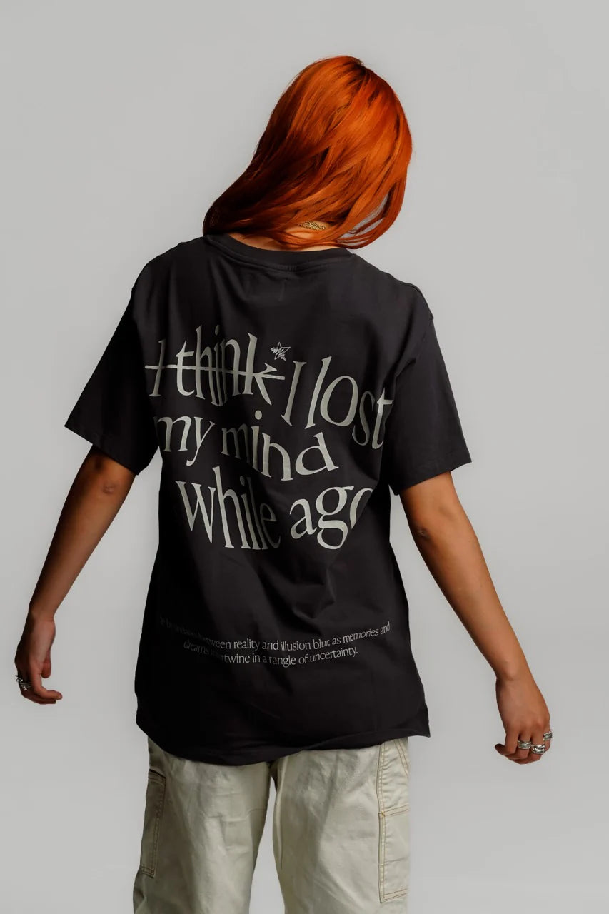 T-SHIRT MENTALLY GONE SHADOW GREY