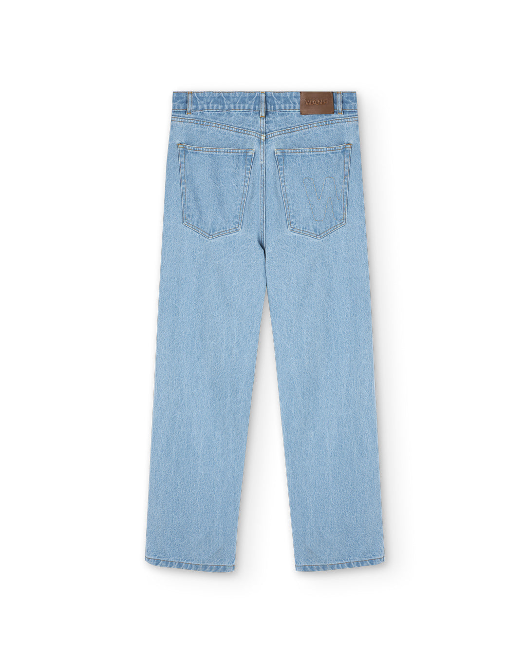 VENICE PLEAT JEANS - FRONT OF.
