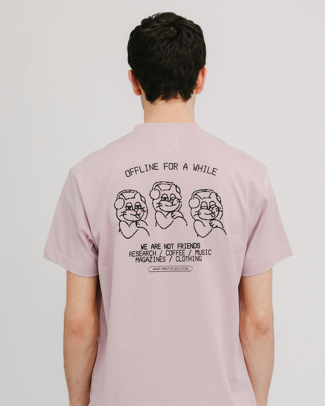 OFF CLUB T-SHIRT - FRONT OF.