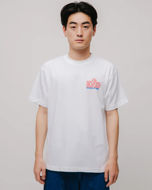 T-SHIRT THE END WHITE