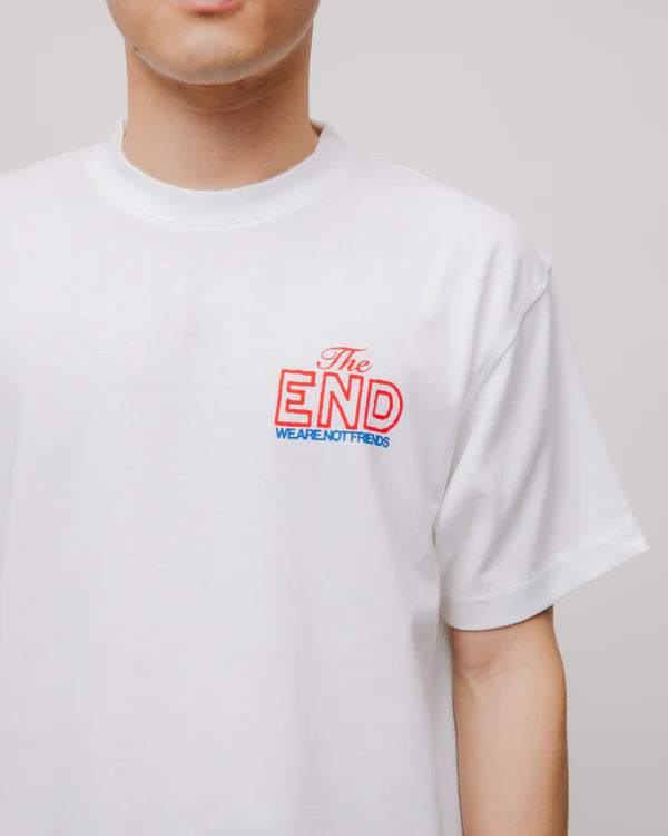 T-SHIRT THE END WHITE
