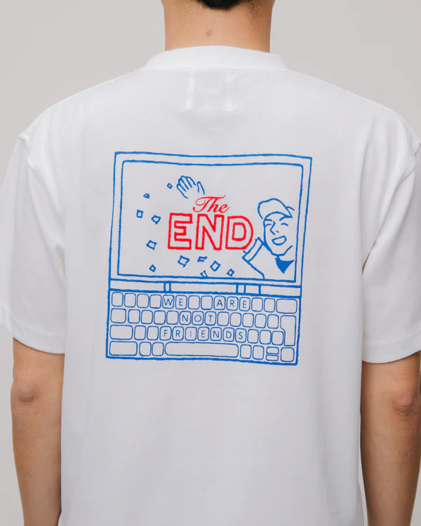 T-SHIRT THE END WHITE