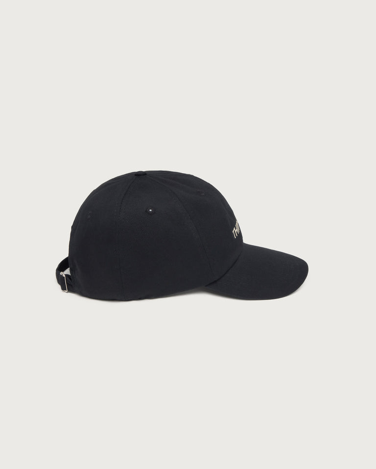 GORRA NEGRA THINKING CHRIS - FRONT OF