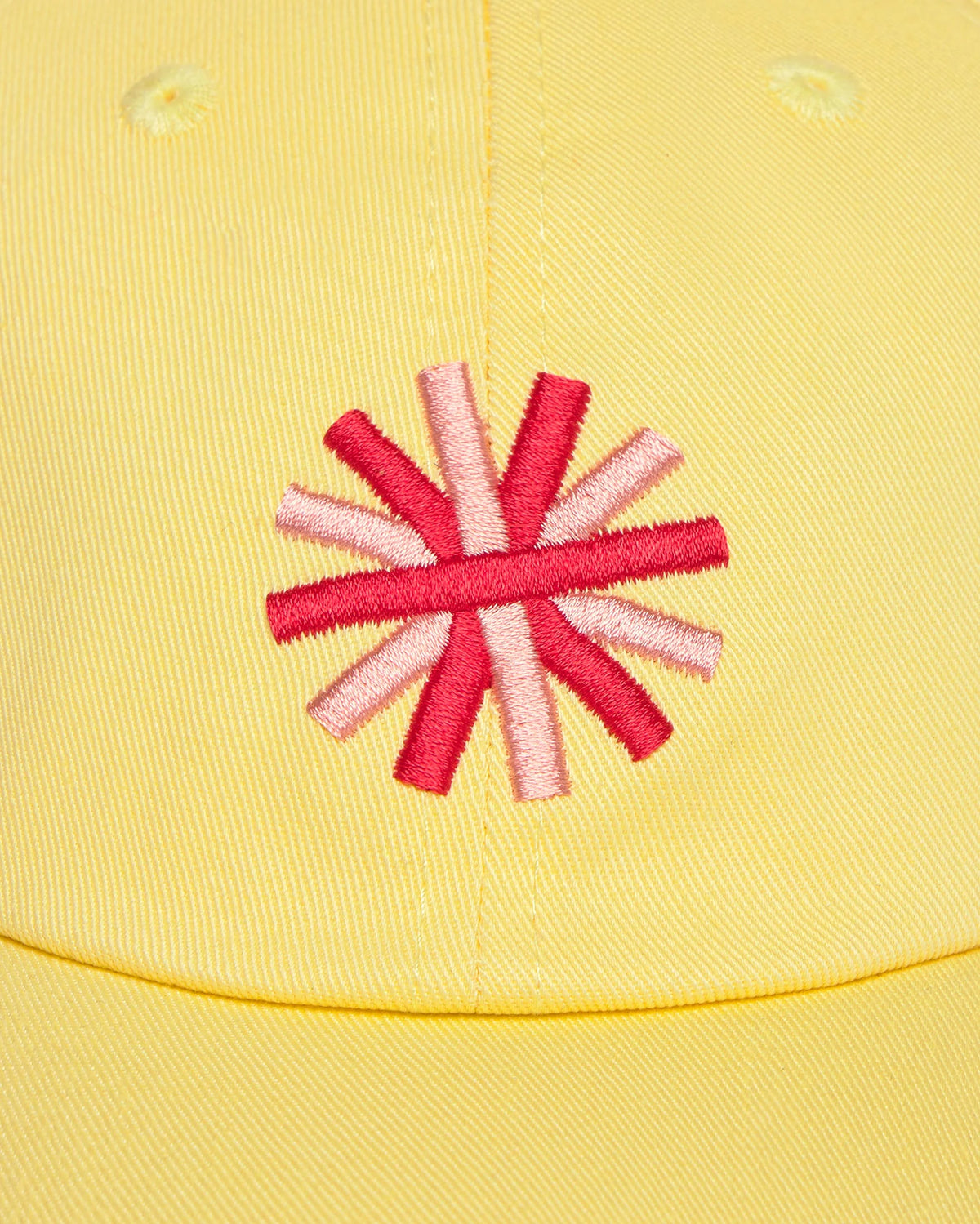 SUNNY YELLOW CHRIS CAP - FRONT OF