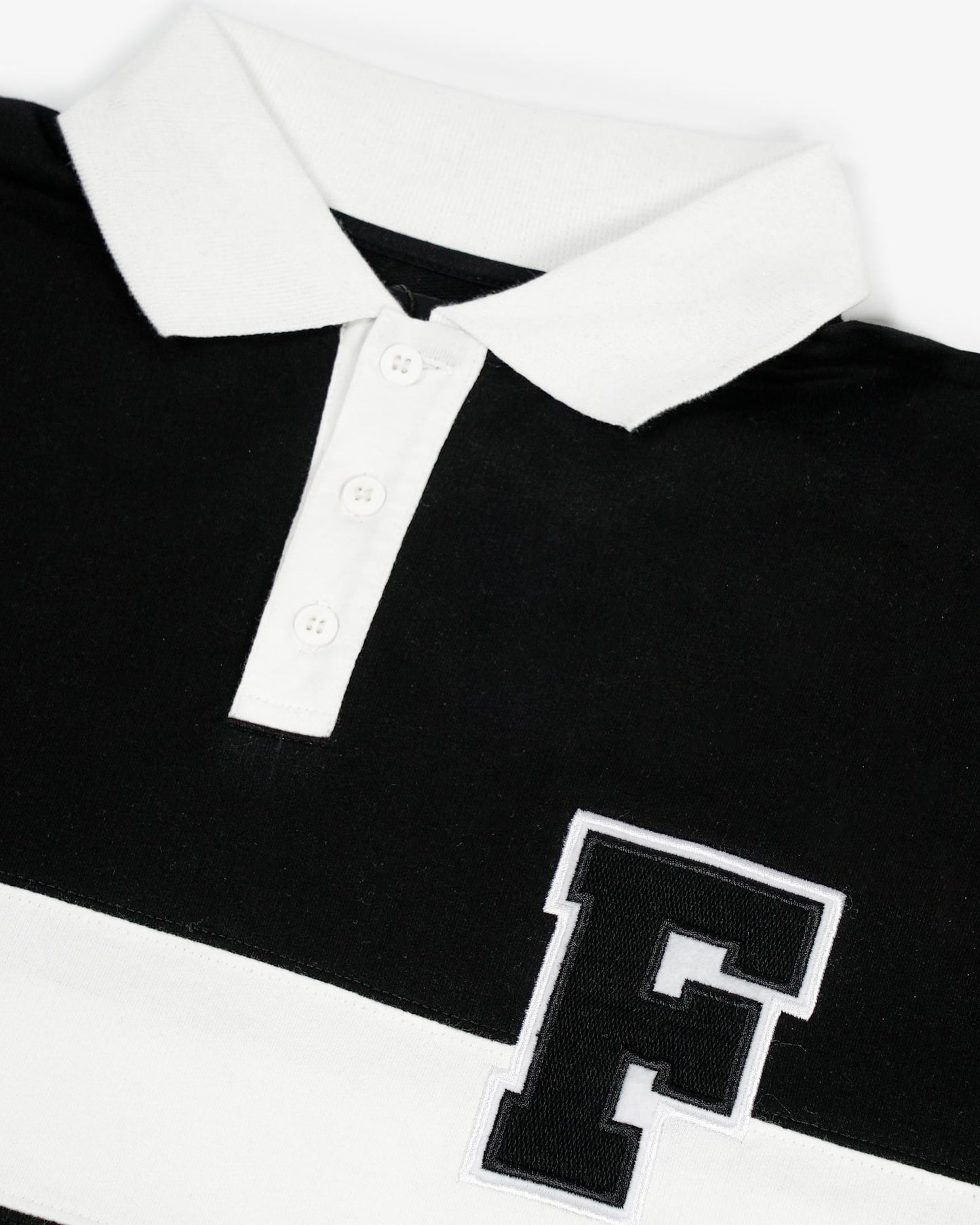 T-SHIRT RUGBY LONGSLEEVE BLACK