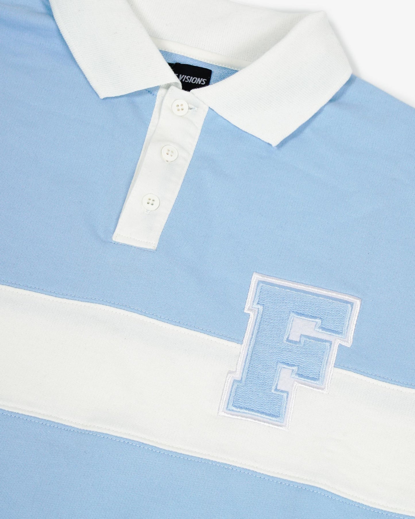 T-SHIRT RUGBY LONGSLEEVE BABY BLUE