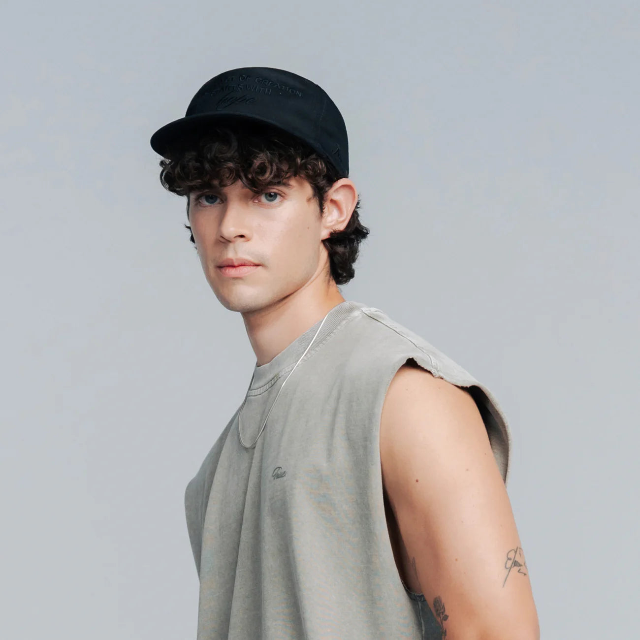 GORRA HOPE GOLFER BLACK - FRONT OF