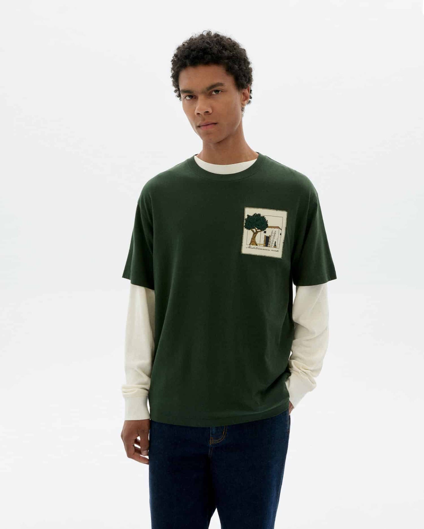 T-SHIRT BORDADO HOUSE AARON - FRONT OF