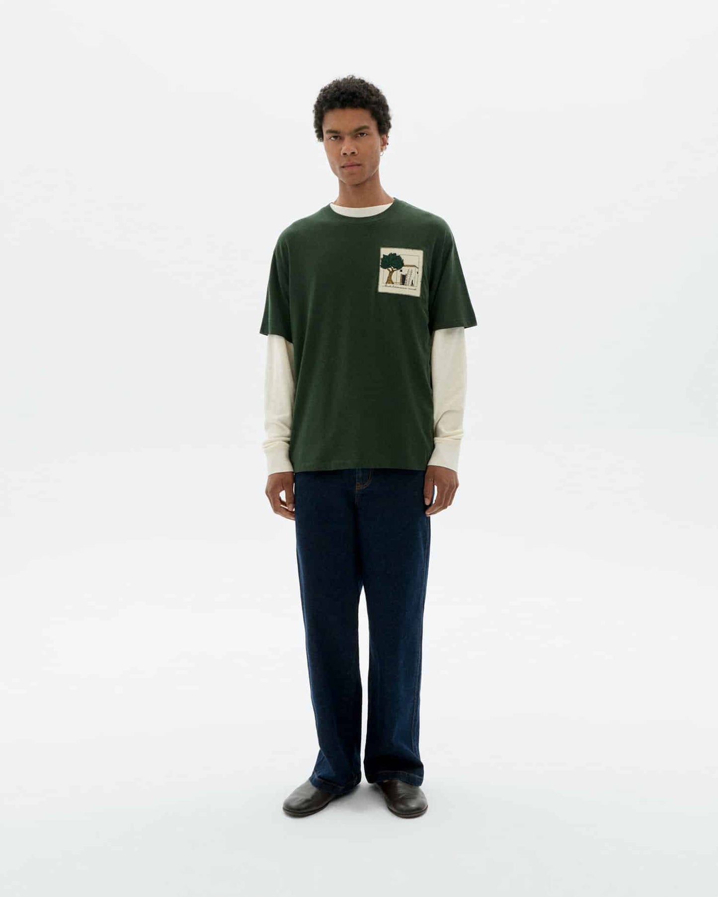 T-SHIRT BORDADO HOUSE AARON - FRONT OF