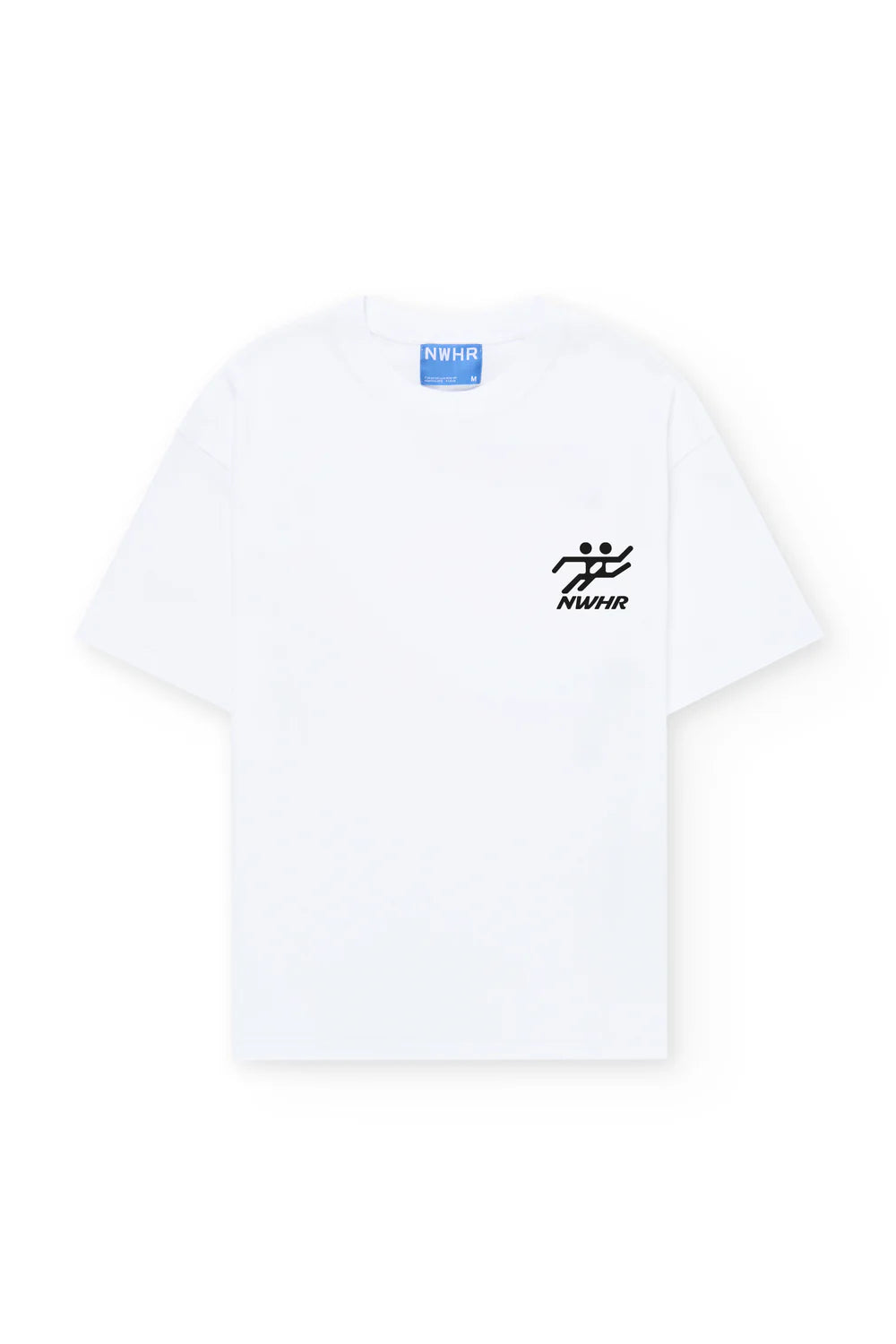 CAMISETA NOWHERE TO GO WHITE - FRONT OF