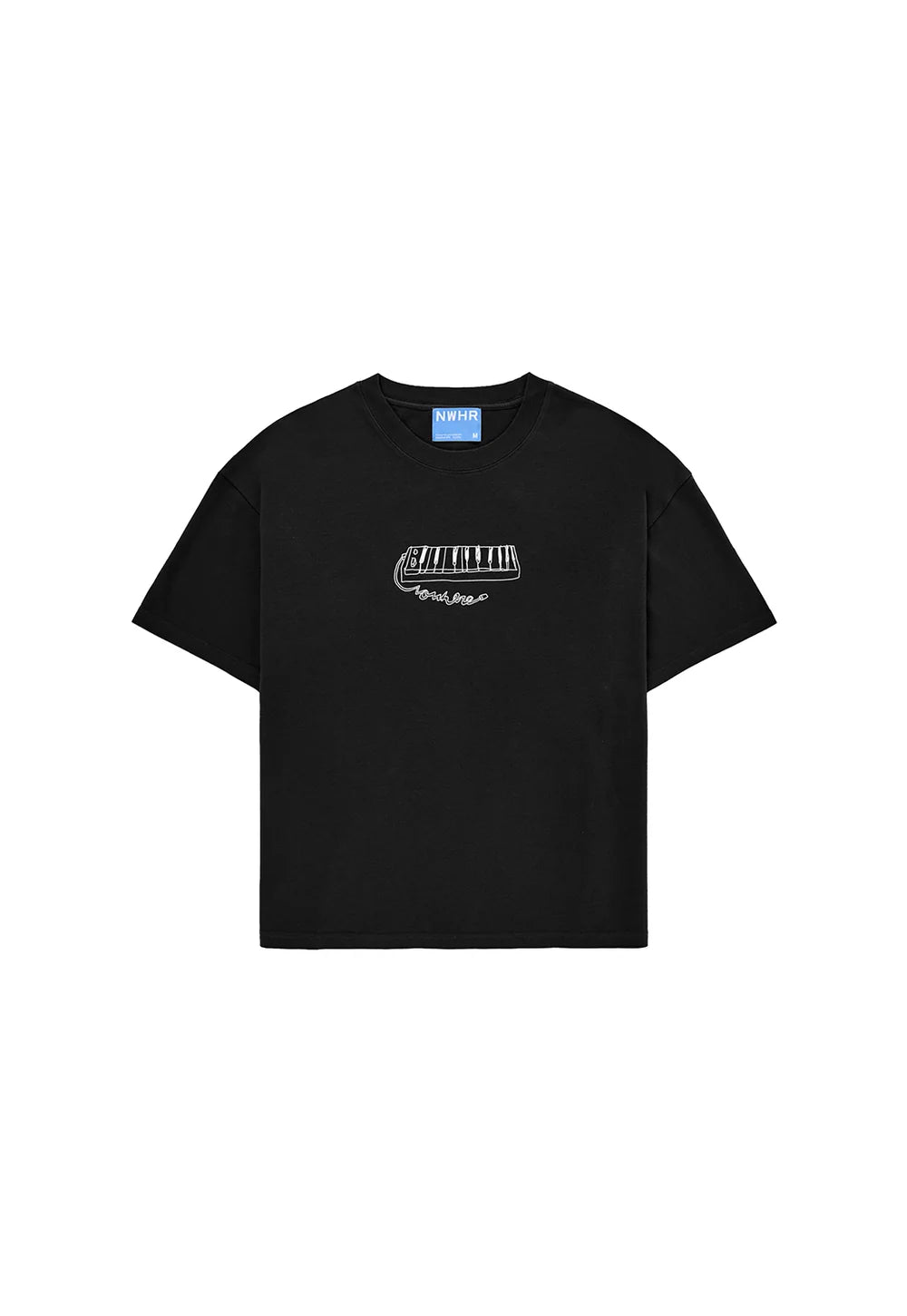 CAMISETA KEYBOARD BLACK - FRONT OF