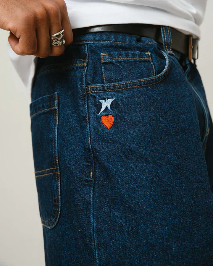 JORTS - RAW DENIM