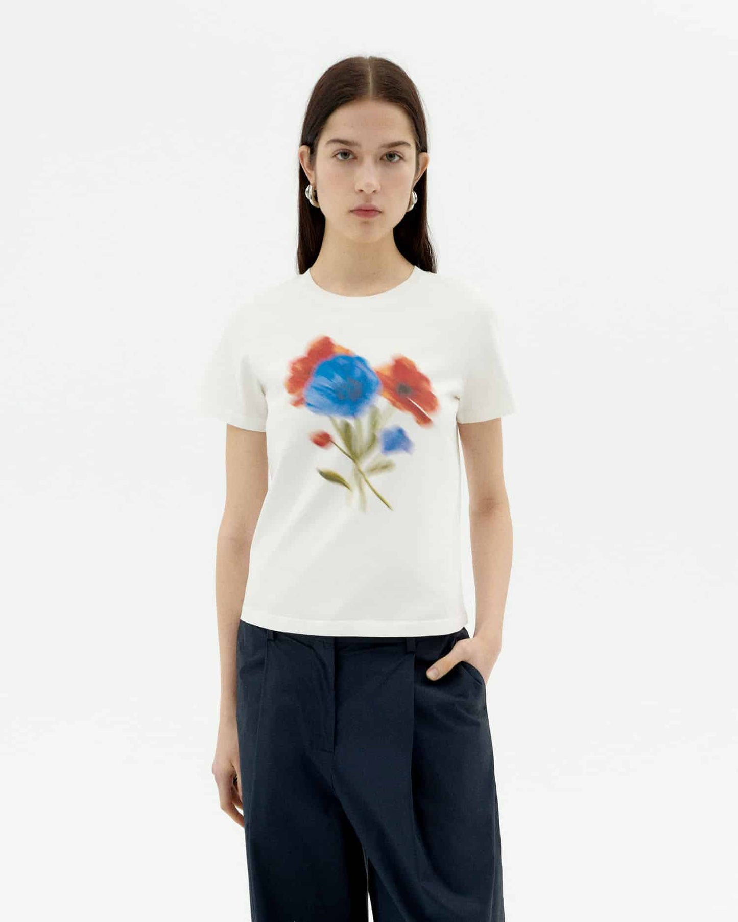 T-SHIRT BLURRY IDA - FRONT OF