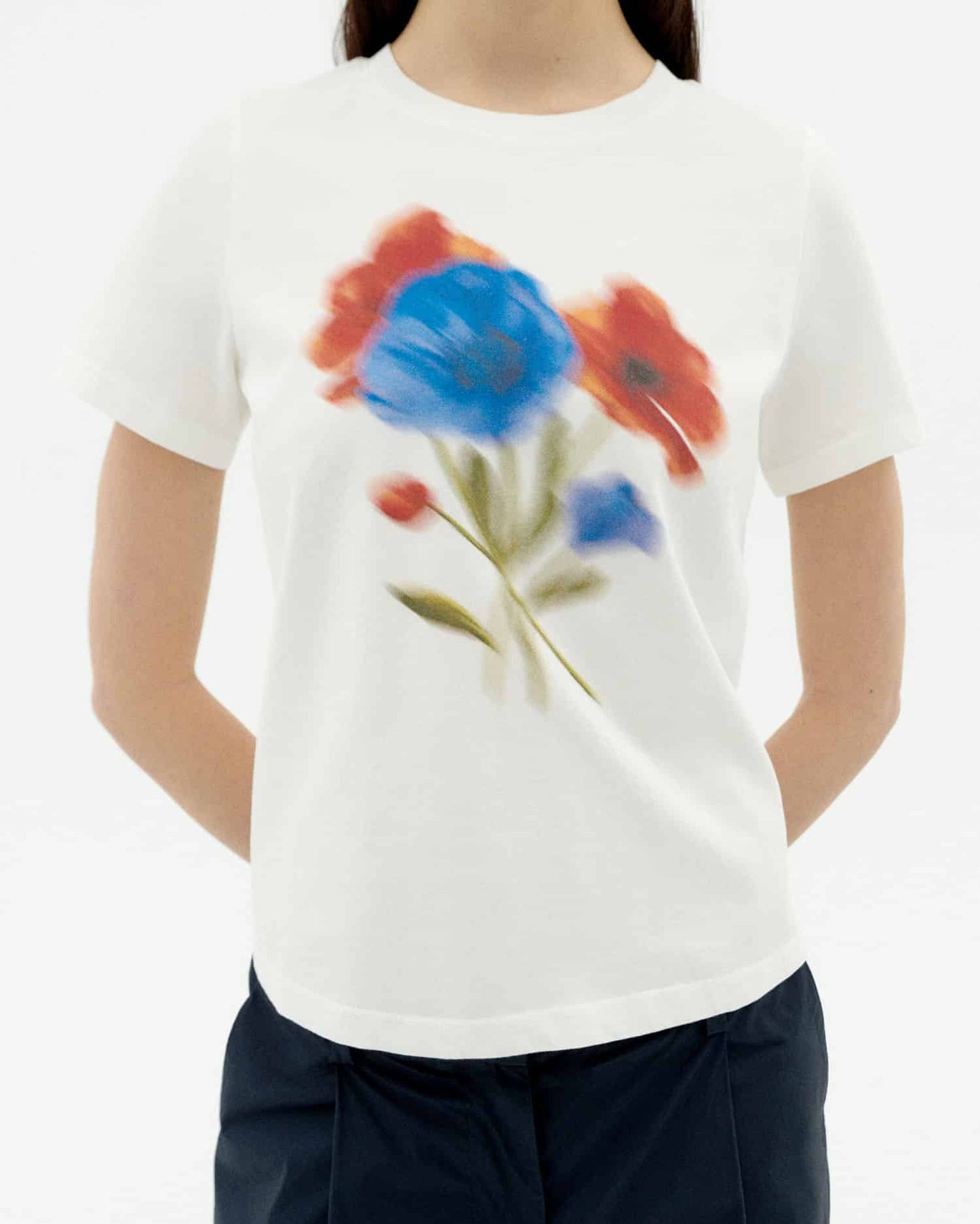T-SHIRT BLURRY IDA - FRONT OF