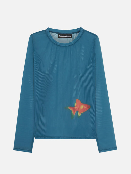 GOLDFISH MESH TOP - FRONT OF