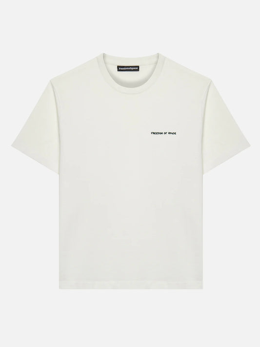 LOGO S/S T-SHIRT WHITE - FRONT OF