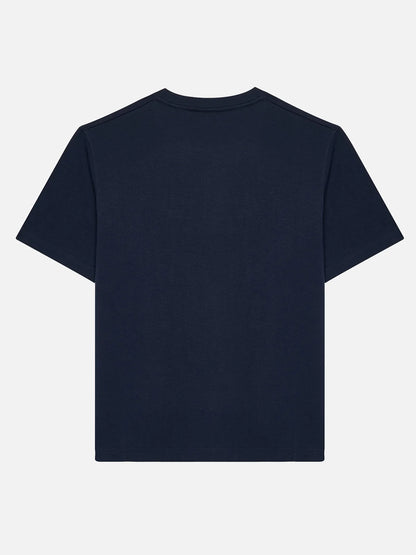 LOGO S/S T-SHIRT NAVY - FRONT OF