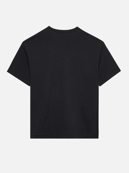 HEART T-SHIRT BLACK - FRONT OF