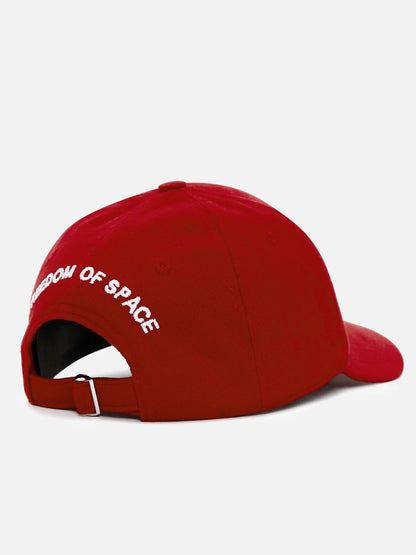 F LOGO CAP RED - FRONT OF