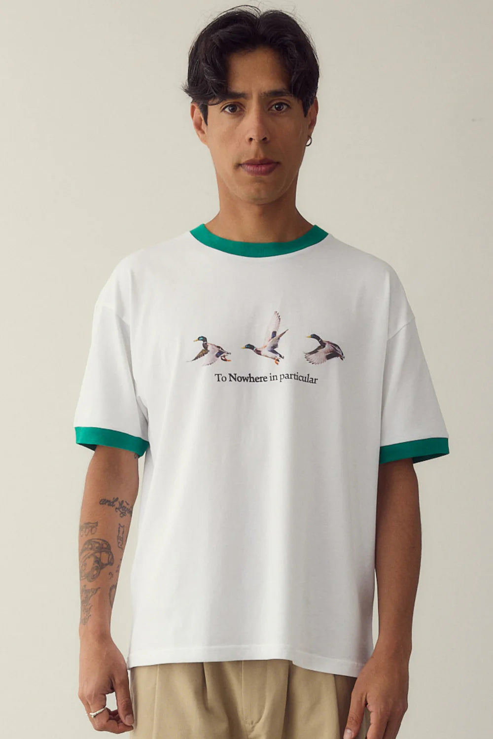CAMISETA TO NOWHERE IN PARTICULAR - FRONT OF