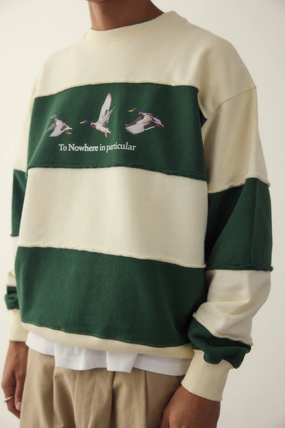 SUDADERA TO NOWHERE IN PARTICULAR - FRONT OF