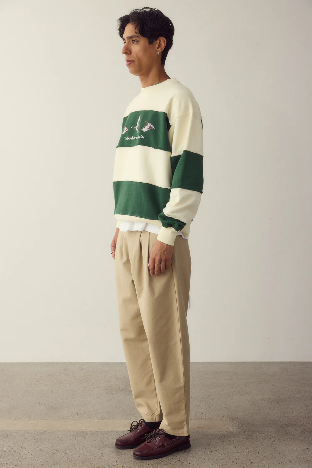 SUDADERA TO NOWHERE IN PARTICULAR - FRONT OF