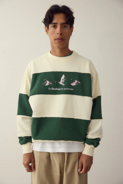 SUDADERA TO NOWHERE IN PARTICULAR - FRONT OF