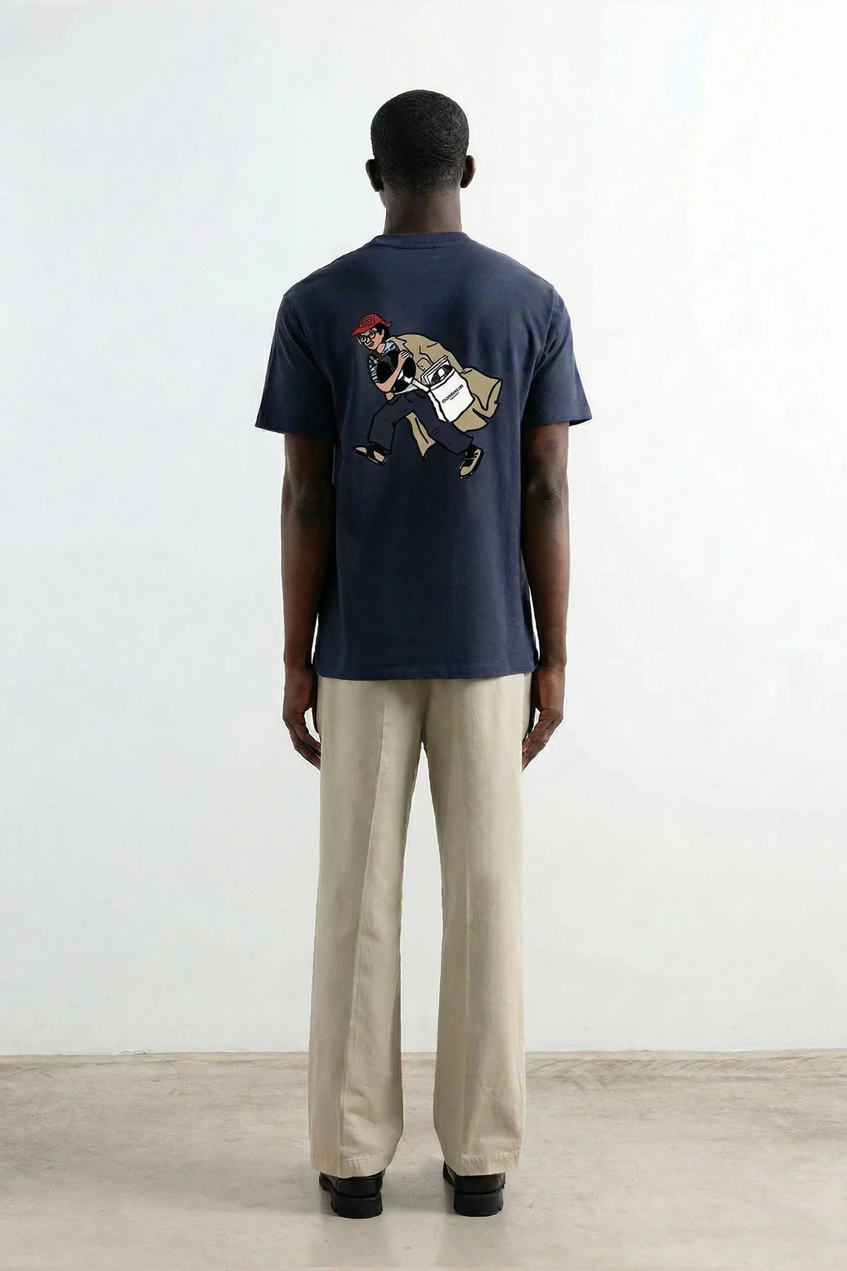 MELOMANIAC NAVY EDMMOND - FRONT OF