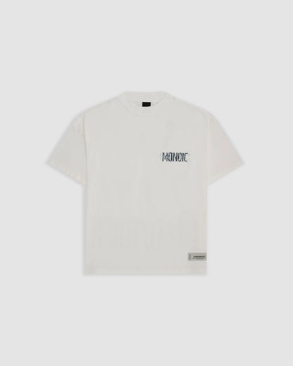 FREEDOM T-SHIRT BONE WHITE - FRONT OF