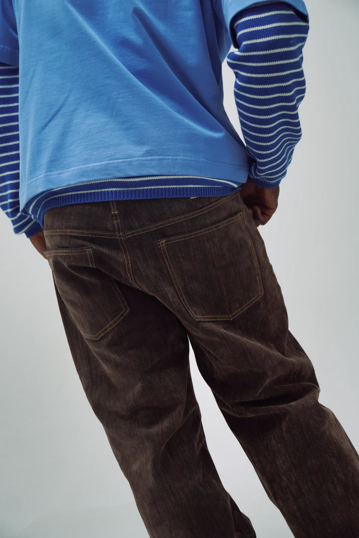 JEAN METROPOLITAN BROWN - FRONT OF