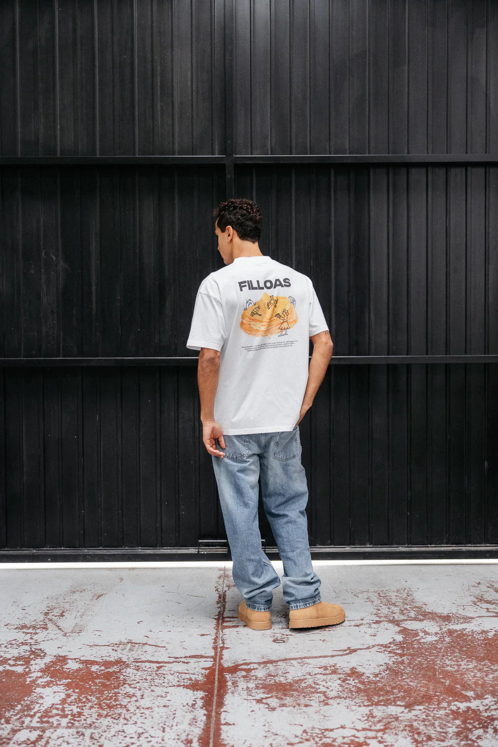 T-SHIRT FILLOAS WHITE - FRONT OF.