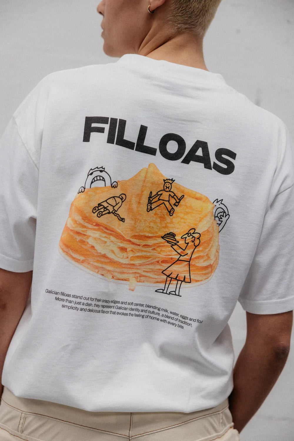 T-SHIRT FILLOAS WHITE - FRONT OF.