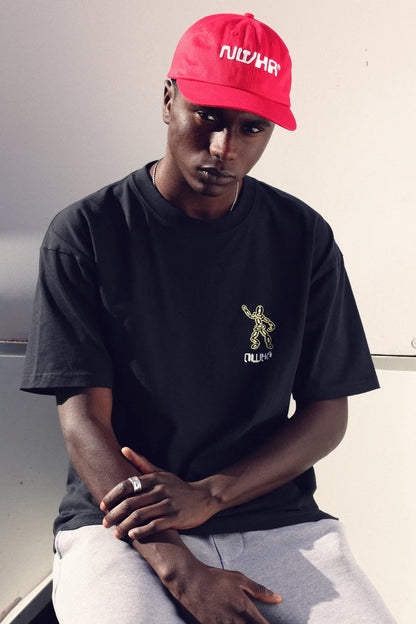 CAMISETA VINYL DANCER BLACK - FRONT OF