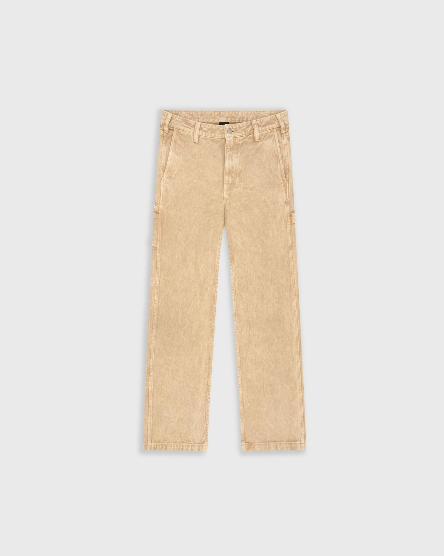 PANTALONES MONOIC STUDIOS WORK VINTAGE BEIGE - FRONT OF