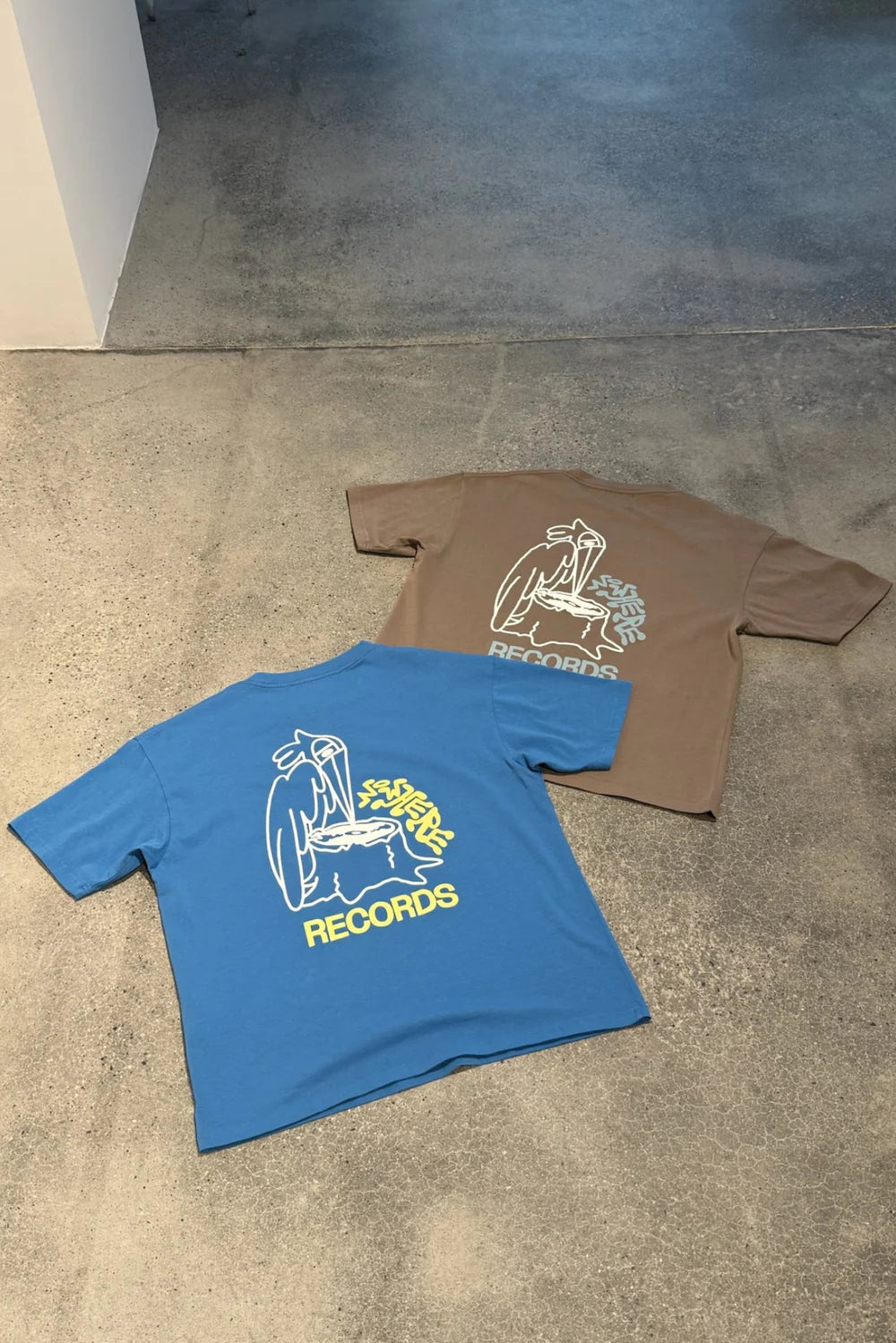 CAMISETA NOWHERE RECORDS WOOD - FRONT OF