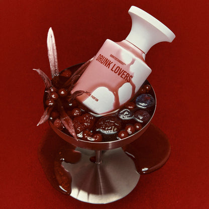 DRUNK LOVERS 100ML EAU DE PARFUM BORNTOSTANDOUT - FRONT OF