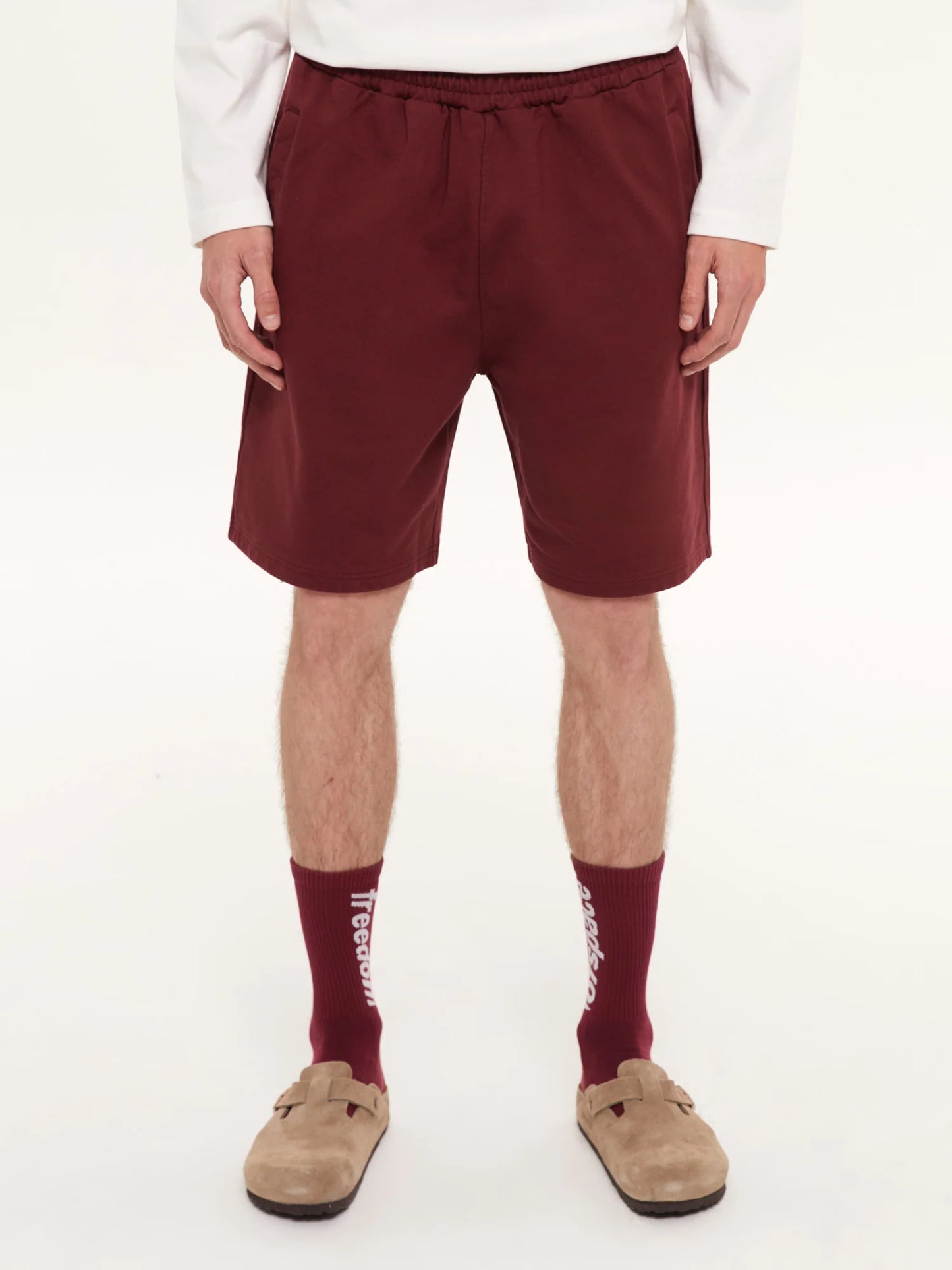 A SIMPLE SHORT BORDEAUX - FRONT OF