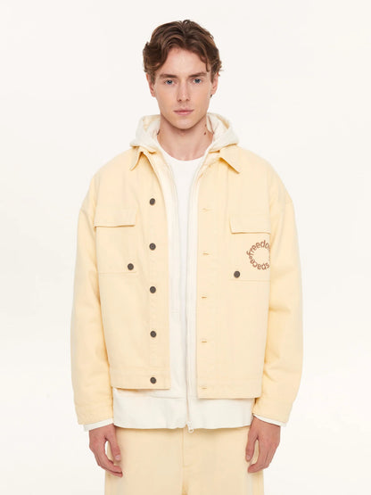 BANANA SPLIT DENIM JACKET - FRONT OF